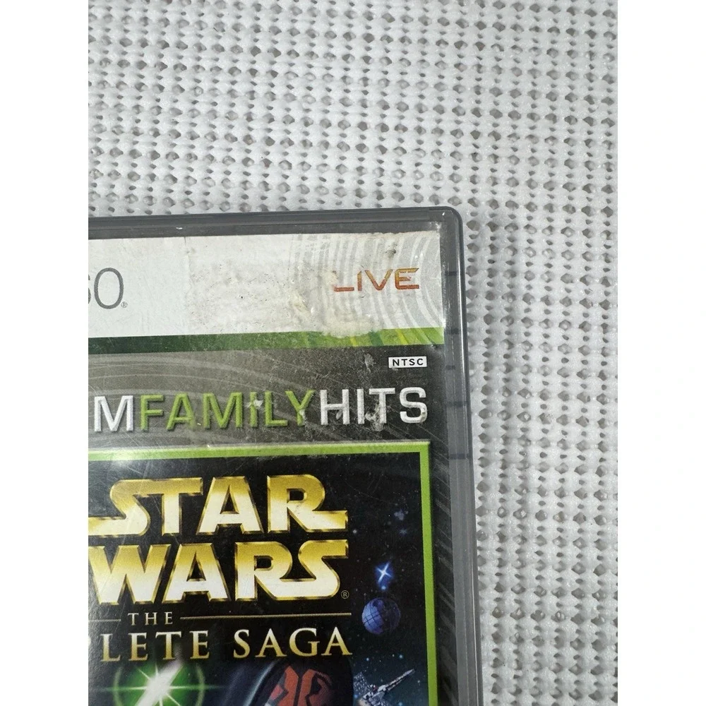 LEGO Star Wars Complete Saga Xbox 360 Platinum Hits Untested (B-2)